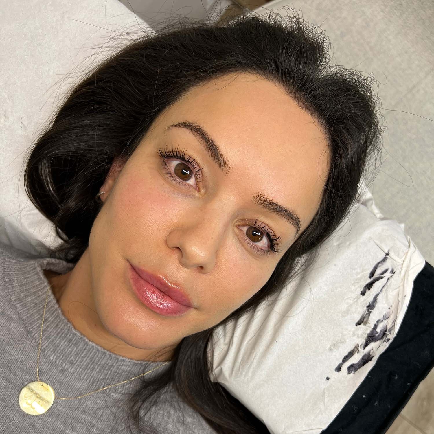 Woman with Korean Lash Lift