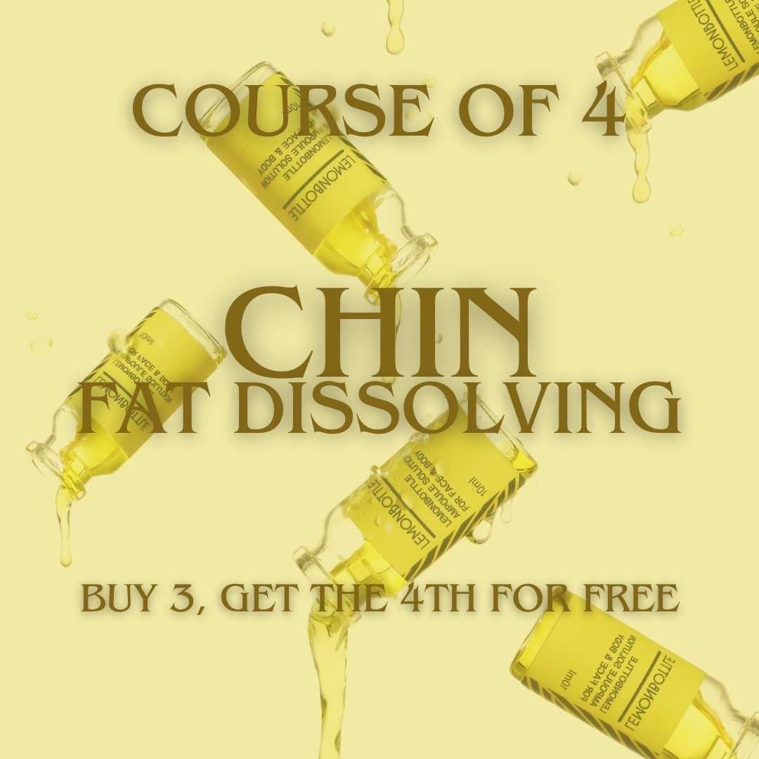 Chin (Course of 4) - Fat Dissolving Lemon Bottle