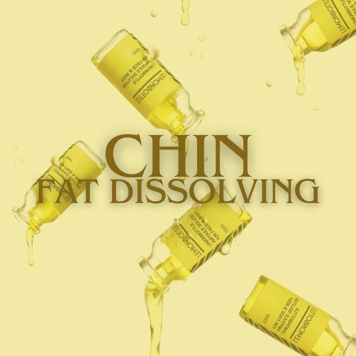 Chin - Fat Dissolving Lemon Bottle